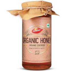 Raw Organic Honey - 500g | 100% Pure and Natural | NPOP Organic Certified | Raw, Unprocessed & Unpasteurized Honey | Good for Heart Health | Sourced from the Nectar of Wild Flowers